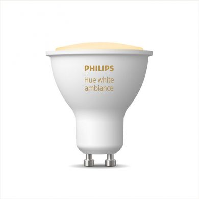 Philips Hue LED Spuldze GU10 4.3W White Ambiance 929001953309 | Elektrika.lv