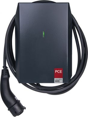 PCE Uzlādes stacija Wallbox EV11, kabelis 5m, Type 2, 11 kW, melna 370100 | Elektrika.lv