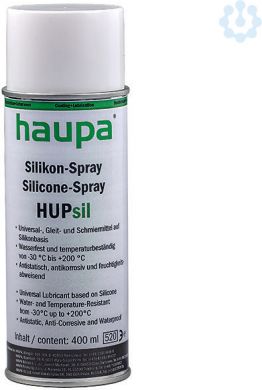 Haupa Silikona aerosols-smērviela HUPsil 400ml 170162 | Elektrika.lv