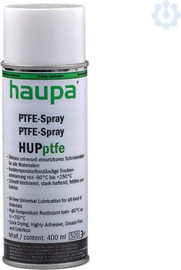Haupa PTFE aerosols-smērviela HUPptfe, nesatur eļļu 400ml 170158 | Elektrika.lv