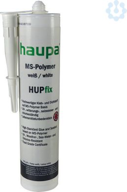 Haupa Līme un hermētiķis MS-Polymer HUPfix balta 290g 170214 | Elektrika.lv