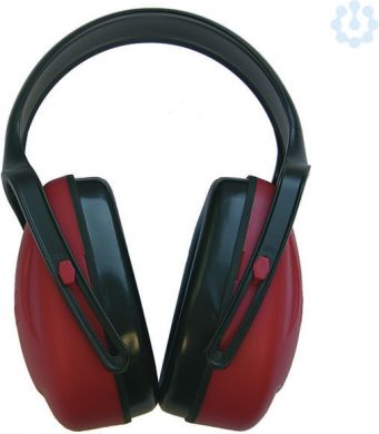 Haupa Ear defenders with ear cups red  SNR: 23 dB 120111 | Elektrika.lv