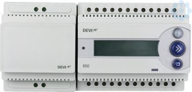 DEVI Termoregulators DEVIreg™ 850 III, ar sensoru + barošanas bloks 24V 140F1085 | Elektrika.lv