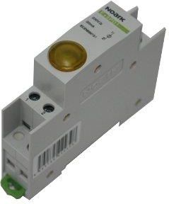 NOARK Ex9PD1y 230V AC/DC dzeltens modulārs indikators 102438 | Elektrika.lv