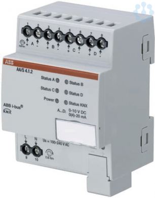 ABB AA/S4.1.2 Analouge Actuator, 4-fold 2CDG110202R0011 2CDG110202R0011 | Elektrika.lv