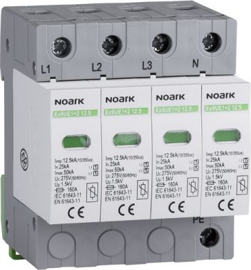 NOARK Ex9UE1+2 12.5 4P 275 pārsprieguma novadītājs [1] 103342 | Elektrika.lv