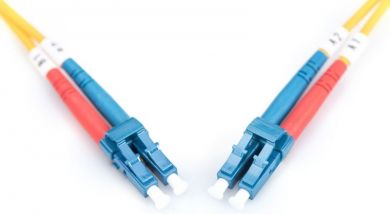 Digitus  FO, Duplex, LC to LC SM OS2 09/125 µ, 1 m, Optiskais patch kabelis DK-2933-01 | Elektrika.lv