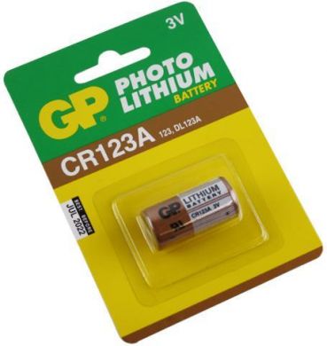 GP Batteries Baterija CR123A CR123A | Elektrika.lv