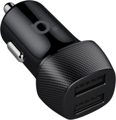 Acme  2-vietīgs USB automašīnas lādētājs CH110 12 W, melns CH110 | Elektrika.lv