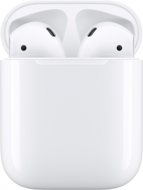 Apple Bezvadu austiņas AirPods Gen2, baltas MV7N2ZM/A | Elektrika.lv
