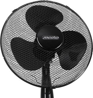 MESKO Grīdas ventilators MS 7311, 3 ātrumi, 45 W, Diametrs 40 cm, Melns MS 7311 | Elektrika.lv