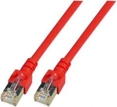 No Brand Patch kabelis SF/UTP Cat5e 1.5m sarkans K5458.1,5 | Elektrika.lv