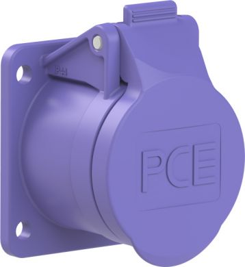 PCE CEE kontaktligzda paneļu 2x16A 24VAC 50/60Hz IP44/IP54 TWIST violeta 54x60 362F9V | Elektrika.lv