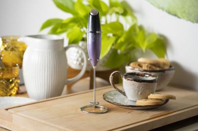 ADLER Adler | AD 4499 | Milk frother with a stand | L | W | Milk frother | Black/Purple AD 4499