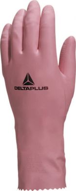 Delta Plus PINK DOMESTIC LATEX GLOVE 6/7 VE210RO06 | Elektrika.lv