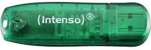 INTENSO USB flash 8GB, USB2, Zaļa 3502460 | Elektrika.lv