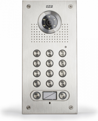 F&F Video domofons ar šifrētāju, 2-abonentu, 1.5W, 110×240×46mm KK-08 | Elektrika.lv
