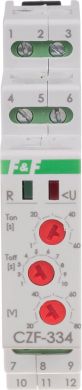 F&F Fāzes kontroles relejs, 3x400V, 2x6A, 2xNO/NC CZF-334-TRMS | Elektrika.lv