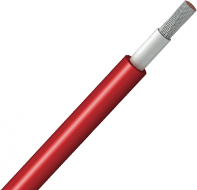 Faber Halogēnbrīvs kabelis SOLAR+ H1Z2Z2-K 1x6 VZ 1kV sarkans (500m) 0410320400500 | Elektrika.lv