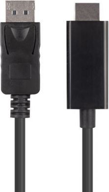 Lanberg Lanberg DisplayPort uz HDMI kabelis, 3m CA-DPHD-11CC-0030-BK | Elektrika.lv