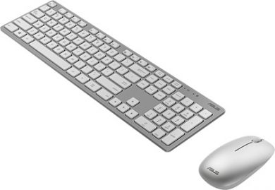 Asus Asus | W5000 | Keyboard and Mouse Set | Wireless | Mouse included | RU | White | 460 g 90XB0430-BKM250