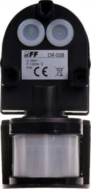 F&F Kustības sensors DR-05B 12m 3-200Lx 0,6-1,5m/sek 180'' DR-05B | Elektrika.lv