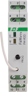 F&F FW-R2D Bistabilais dubultrelej uzstādīšana uz DIN, 85÷265 V F&Wave FW-R2D | Elektrika.lv