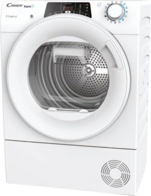 Candy Candy | RO4 H7A1TEX-S | Dryer Machine | Energy efficiency class A+ | Front loading | 7 kg | LCD | Depth 46.5 cm | Wi-Fi | White RO4 H7A1TEX-S