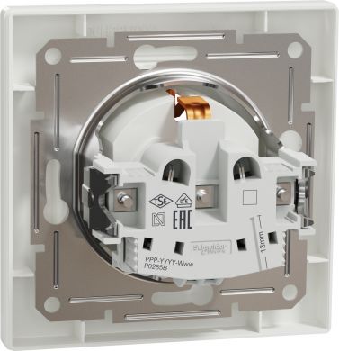 Schneider Electric Kontaktligzda, balta, b/a Asfora EPH2900221 | Elektrika.lv