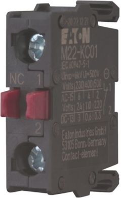 EATON M22-KC01 1NC kontaktu bloks 216382 216382 | Elektrika.lv