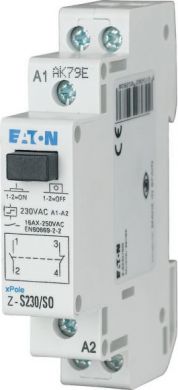 EATON Z-S230/SO Impulsa relejs 230AC, 1NO+1NC, 16A, 50Hz, 1SU 265283 | Elektrika.lv