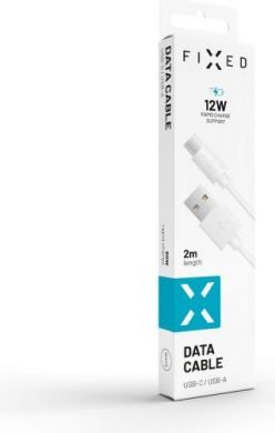  Fixed | Data And Charging Cable With USB/USB-C Connectors | White FIXD-UC2M-WH