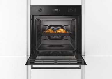 Candy Candy | FCM996NRL | Oven | 70 L | Multifunctional | Aquactiva/Pyrolysis | Mechanical and electronic | Steam function | Height 59.5 cm | Width 59.5 cm | Black FCM996NRL