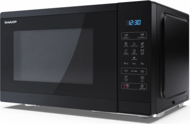 Sharp Sharp | YC-MS252AE-B | Microwave Oven | Free standing | 25 L | 900 W | Black YC-MS252AE-B
