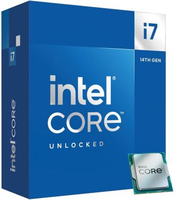 Intel CPU INTEL Desktop Core i7 i7-14700KF Raptor Lake 3400 MHz Cores 20 33MB Socket LGA1700 125 Watts BOX BX8071514700KFSRN3Y BX8071514700KFSRN3Y | Elektrika.lv