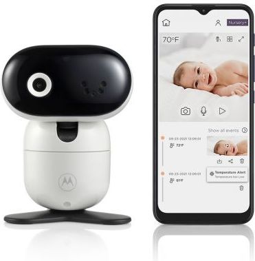  Motorola | L | Remote pan, tilt and zoom; Two-way talk; Secure and private connection; 24-hour event monitoring  and streaming; Wi-Fi connectivity for in-home and on-the-go viewing; Room temperature monitoring; Infrared night vision; High sensitivity 505537471428