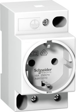 Schneider Electric DIN kontaktligzda Acti9 iPC, 2P+E, 16A, 250VAC A9A15310 | Elektrika.lv