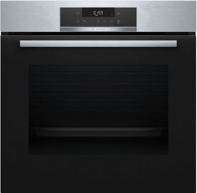 BOSCH Bosch | Oven | HBA171BS1S | Multifunctional | 71 L | Stainless Steel | Width 60 cm | Pyrolysis | Touch control | Height 60 cm HBA171BS1S