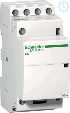 Schneider Electric Modular contactor, TeSys GC, AC-7a, 25A, 4NO, 220 to 240VAC 50Hz coil GC2540M5 | Elektrika.lv