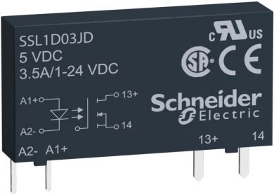 Schneider Electric Relejs 24VDC 3.5A 12V SSl1D03JD | Elektrika.lv