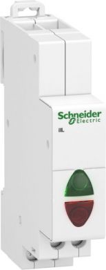 Schneider Electric Acti9 iIL Indikatora gaisma 2xLED Zaļa/Sarkana, 110-230VAC A9E18325 | Elektrika.lv