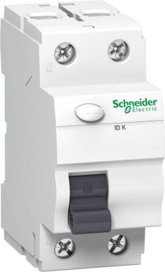 Schneider Electric iID K 2P 25A 30mA A Residual current circuit breaker (RCCB) Acti9 Lite A9Z01225 | Elektrika.lv