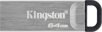 Kingston USB zibatmiņa DataTraveler Kyson 64GB, USB 3.2 Gen1, pelēka DTKN/64GB | Elektrika.lv