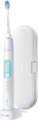Philips Philips | HX6857/28 Sonicare ProtectiveClean 5100 | Electric Toothbrush | Rechargeable | For adults | Number of brush heads included 1 | Number of teeth brushing modes 3 | Sonic technology | White HX6857/28