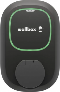 Wallbox Pulsar Plus Uzlādes stacija, Type 2, 22kW, Wi-Fi, Bluetooth, melna PSP1-W-2-4-9-002 | Elektrika.lv