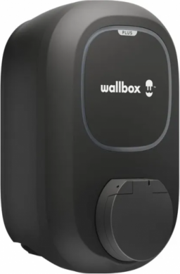 Wallbox Pulsar Plus Uzlādes stacija, Type 2, 22kW, Wi-Fi, Bluetooth, melna PSP1-W-2-4-9-002 | Elektrika.lv