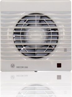 S&P Gaisa ventilators DECOR-200 C (230V 50) RE 5210100300 | Elektrika.lv