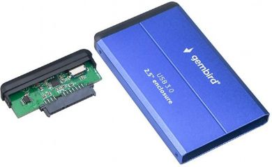 Gembird HDD CASE EXT. USB3 2.5"/BLUE EE2-U3S-2-B GEMBIRD EE2-U3S-2-B | Elektrika.lv